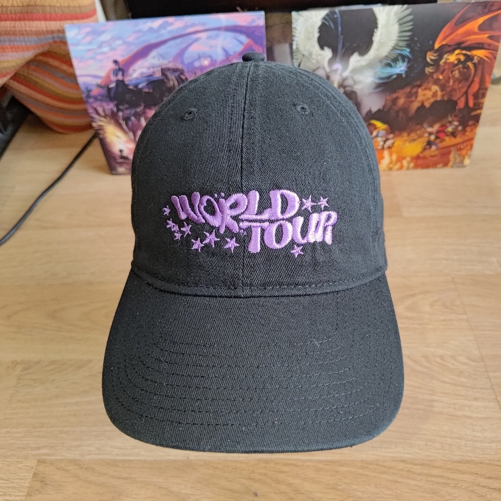 World Tour Spill Ur Guts Live Embroidered Strapback Hat Cap